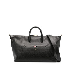 톰 브라운 RWB 스트라이프 가죽 미디엄 트래블 백