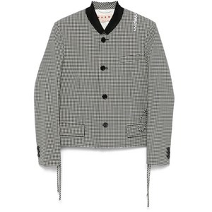 마르니 깅엄 패턴 재킷