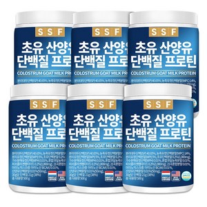 순수식품 초유 산양유 단백질 프로틴, 500g, 6개