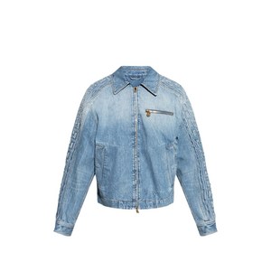 베르사체 지퍼 포켓 재킷, 블루계열, Italy 48(KR 100)