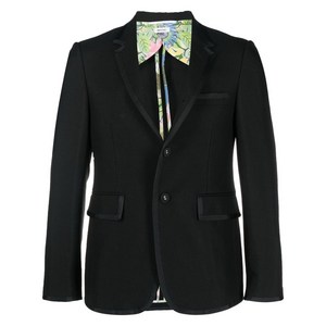 톰 브라운 새틴 트리밍 울 블레이저, 블랙계열, Numeric 2(KR 100)