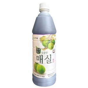 청솔 매실원액 835ml 음료베이스 에이드 과일쥬스 카페재료, 1개