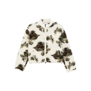 몽클레르 시어링 이펙트 집업 재킷, 베이지계열+그린계열, Standard XL(KR 88)