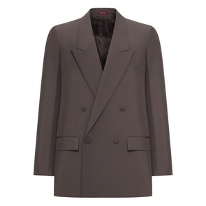 구찌 더블 브레스티드 개버딘 블레이저, 브라운계열, Italy 50(KR 110)