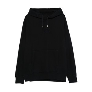 C.P.컴퍼니 로고 자수 코튼 후디, 블랙계열, Standard M(KR 100)