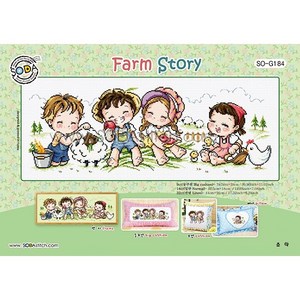 조이십자수 십자수도안-Farm Story-[소다특대-184] 십자수도안, 1개