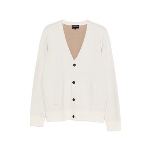 엠포리오아르마니 V넥 가디건, 화이트계열, Standard M(KR 100)