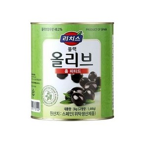 리치스 피티드 블랙 올리브 홀, 3kg, 1개