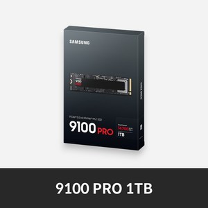 삼성전자 삼성 M.2 Nvme SSD PCIe 5.0 9100 PRO 공식인증 (정품)