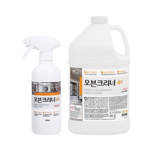 코코즈 오븐크리너 골드 다목적클리너 세정제 주방 기름때 세제 제거 4L+500ml