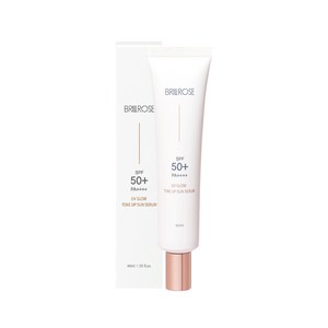 브릴로즈 유브이 글로우 톤업 선 세럼 SPF50+ 40ml, 1개