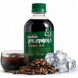 칸타타콘트라베이스 디카페인 블랙, 500ml, 24개