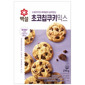 백설 초코칩쿠키믹스, 290g, 12개