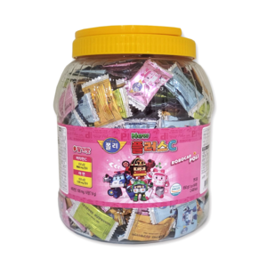 아동용 뉴 로보카폴리 플러스C 딸기맛 650g, 500정, 1개