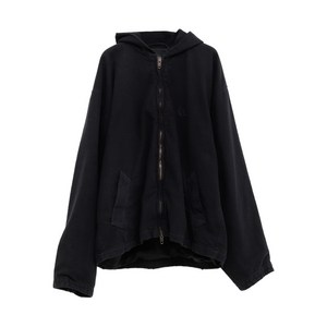 발렌시아가 후드 집업 재킷