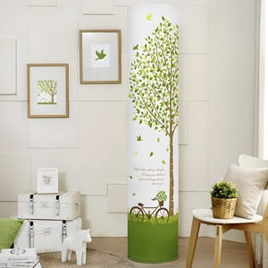 더자리 스판 스탠드 에어컨커버