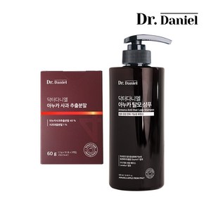 [Dr.Daniel] 닥터다니엘 아누카사과 추출분말 1개월분 1개입+아누카 샴푸, 1통, 500ml