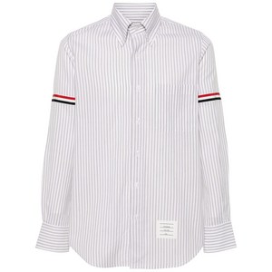 톰 브라운 RWB 스트라이프 셔츠, 화이트계열+그레이계열, Numeric 5(KR 115)