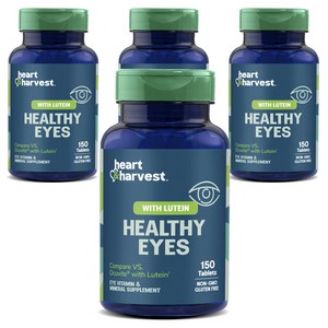 Heart & Harvest 헬씨 아이즈 루테인 포함 타블렛, 150정, 4개