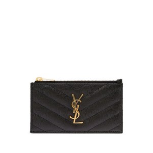 생로랑 카상드르 레더 카드홀더