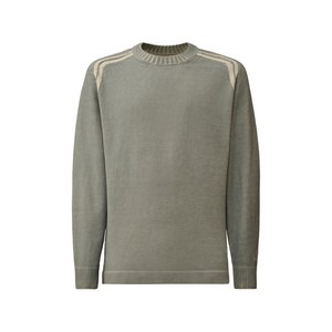 C.P.컴퍼니 스트라이프 디테일 크루 넥 스웨터, 그레이계열+화이트계열, Standard XXL