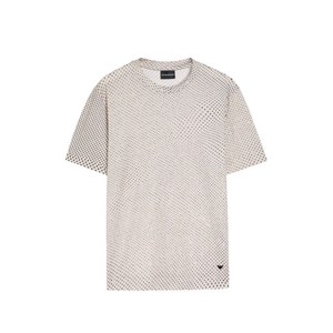 엠포리오아르마니 패턴 티셔츠, 베이지계열, Standard L(KR 100)