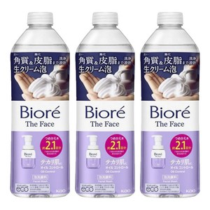 비오레 더 페이스 오일 컨트롤 페이셜 워시 리필용