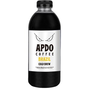 [Apdo.] 압도적인 더치커피 브라질 세하도 콜드브루 원액 깊은 단맛, 1개입, 1L, 1개