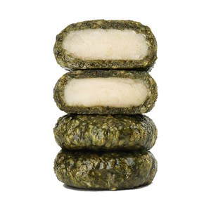 [파파공방] 비건 100%현미 밥알모시백앙금떡 영광모시, 8개, 65g