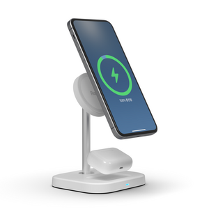 라온 2in1 맥세이프 무선충전기 아이폰 에어팟 버즈무선충전