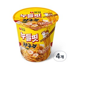 농심 누들핏 카쿠리 40.5g, 4개