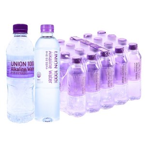 유니온천년알카리수, 500ml, 20개