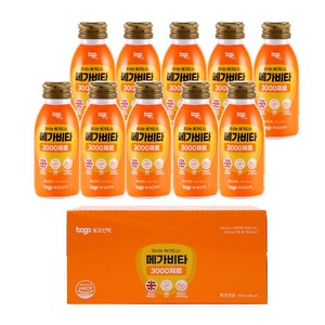 보고 메가비타3000 제로 비타민C 3000mg 무설탕 고함량 액상비타민 음료, 100ml, 10개