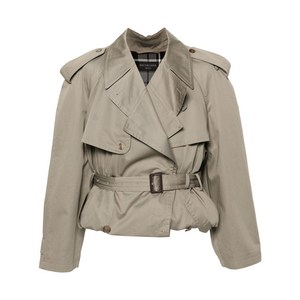 발렌시아가 코튼 트렌치 코트