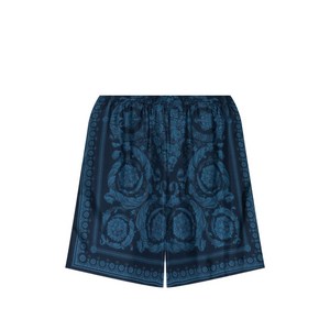 베르사체 플로럴 프린트 쇼츠, 블루계열, Italy 50(KR 105)