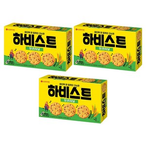 롯데웰푸드 하비스트 오리지널, 300g, 3개