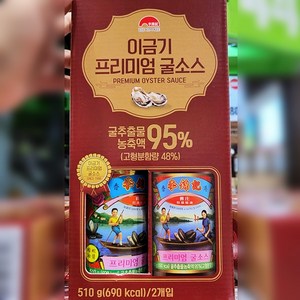 이금기 프리미엄 굴소스, 510g, 4개