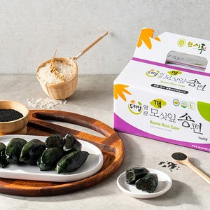 영광 두리담 찐 모시송편(참깨) 1kg, 1개