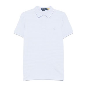 폴로랄프로렌 스트라이프 폴로 셔츠, 블루계열+화이트계열, Standard S(KR 95)