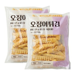 농우 오징어튀김 (냉동) 1kg, 2개