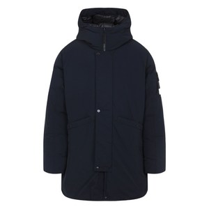 스톤 아일랜드 마이크로 트윌 프리마로프트 코트