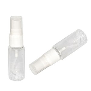 스프레이 공병 화장품 소독제 오일 투명 용기 분무기, 15ml, 1개