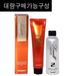 뚜라비 로웰 헤어 칼라 염색약 150ml (2제포함) 정품 (대량구매구성/색상별40개까지), 7.03밝은황갈색, 1개