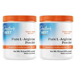 닥터스베스트 L-아르기닌 파우더, 300g, 2개