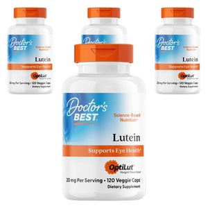 닥터스베스트 루테인 20mg 베지 캡, 120정, 4개