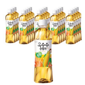 웅진 옥수수수염차 음료, 500ml, 20개