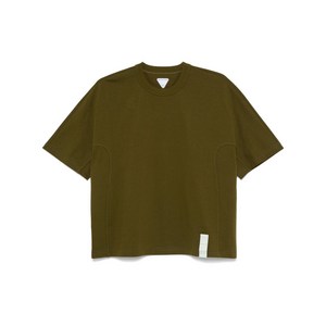 보테가 베네타 절개선 디테일 티셔츠