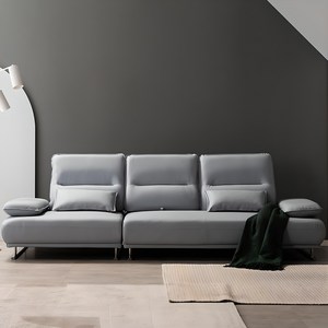 우아미 카리안 가죽 스윙 4인용 소파 방문설치