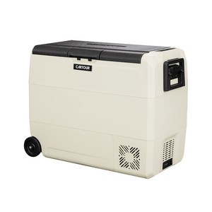 카투어 ET 크림 휴대용 캠핑 차량용 냉장고 이동식 냉동고 12V 24V 220V