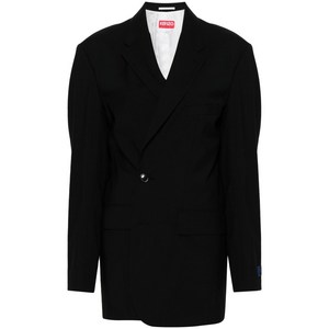 겐조 더블 브레스티드 테일러드 블레이저